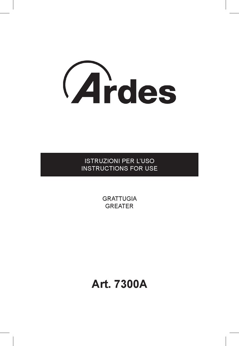 ARDES 7300A User manual