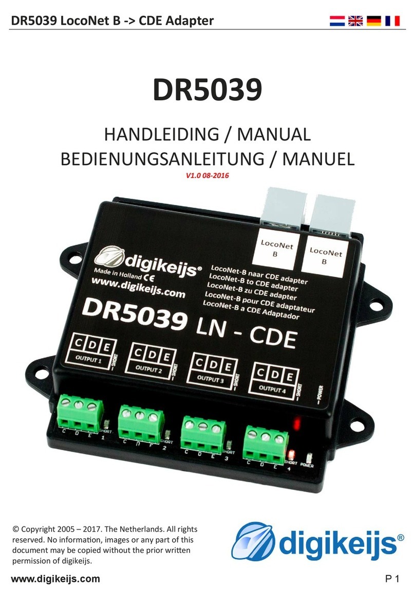 Digikeijs DR5039 User manual