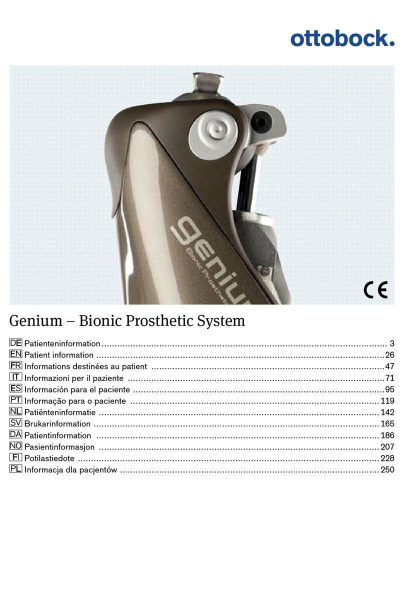 Otto Bock Genium Patient Information
