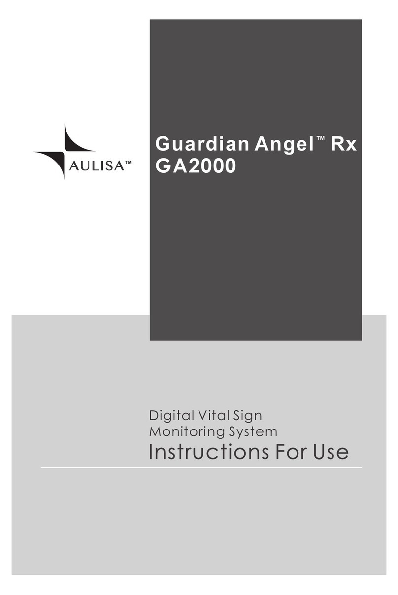 Aulisa Guardian Angel Rx GA2000 Instructions for use