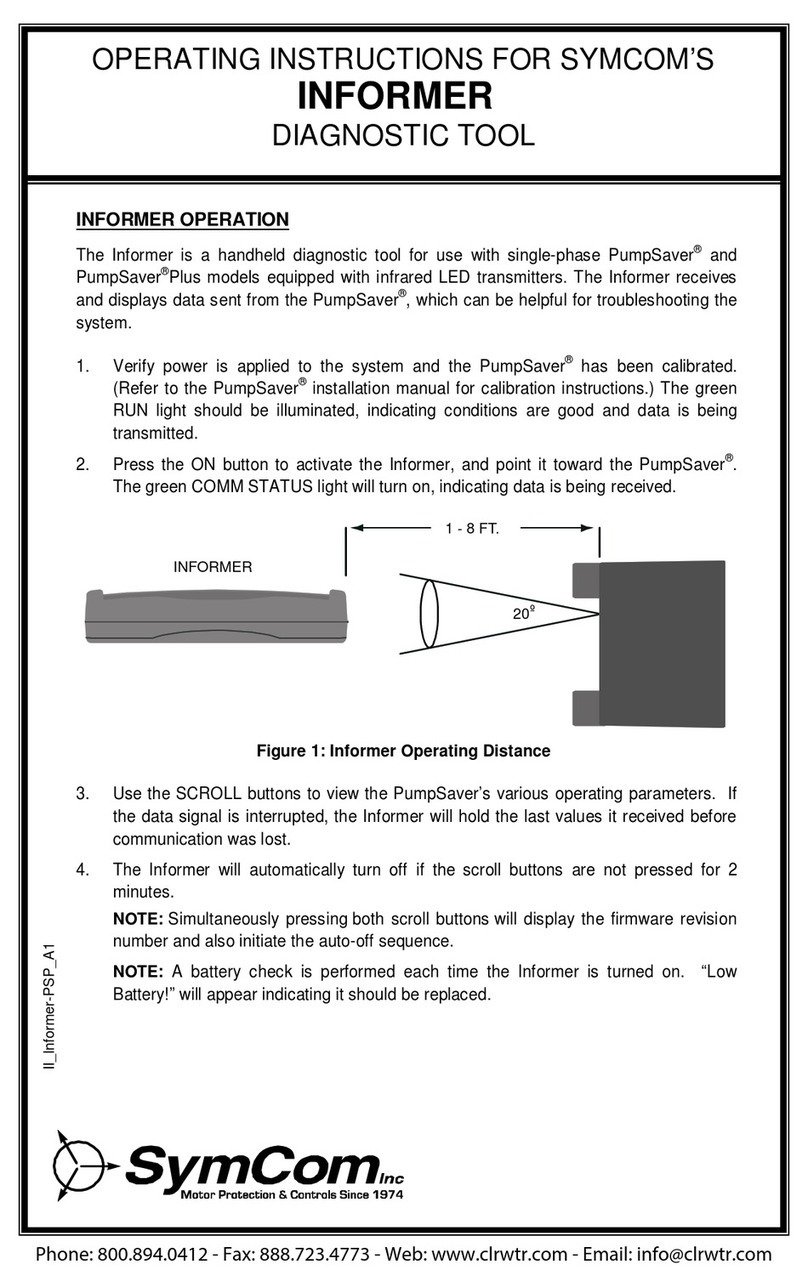 SymCom INFORMER User manual