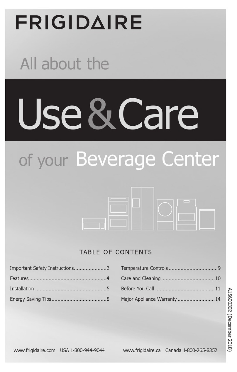 Frigidaire FGBC5334VS Owner's manual