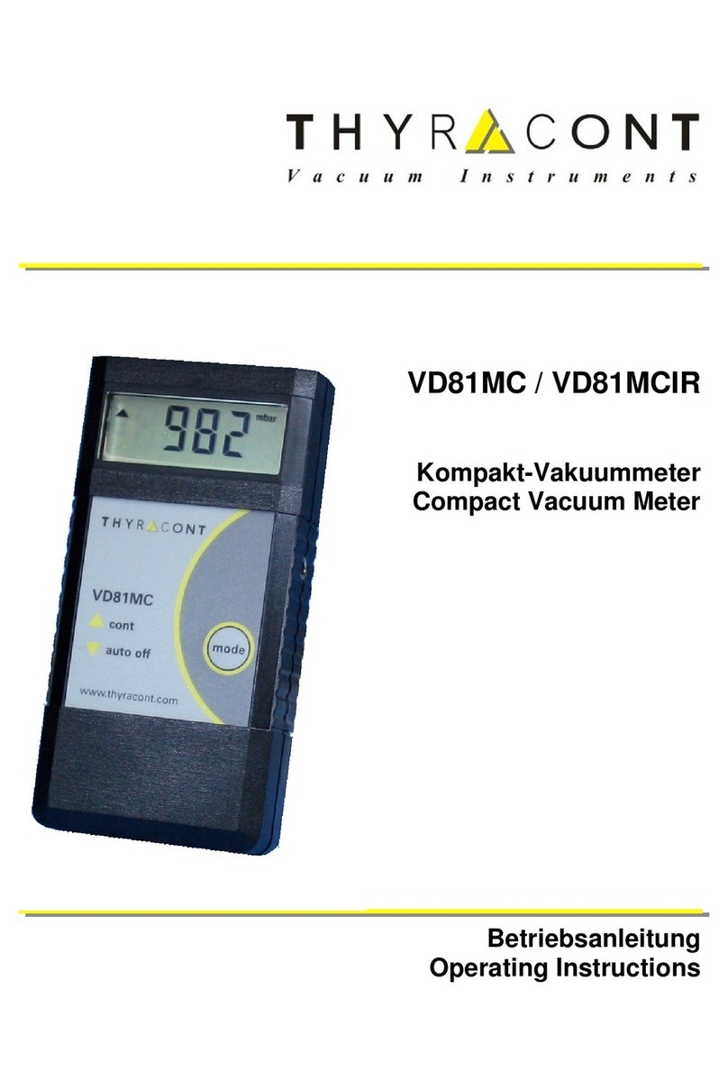 Thyracont VD81MC User manual