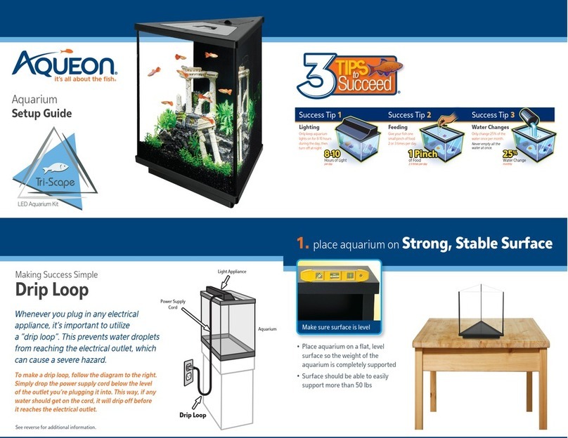 Aqueon Tri-Scape User manual
