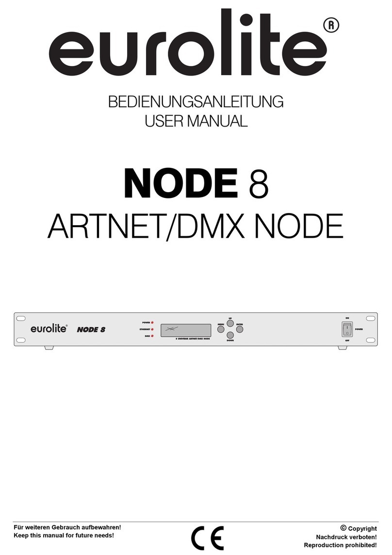 EuroLite Node 8 user manual
