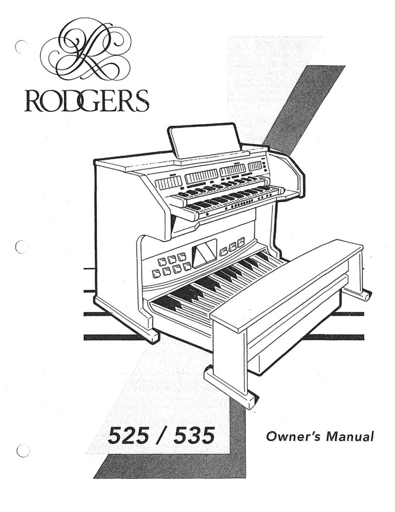 Rodgers 535 owner's manual