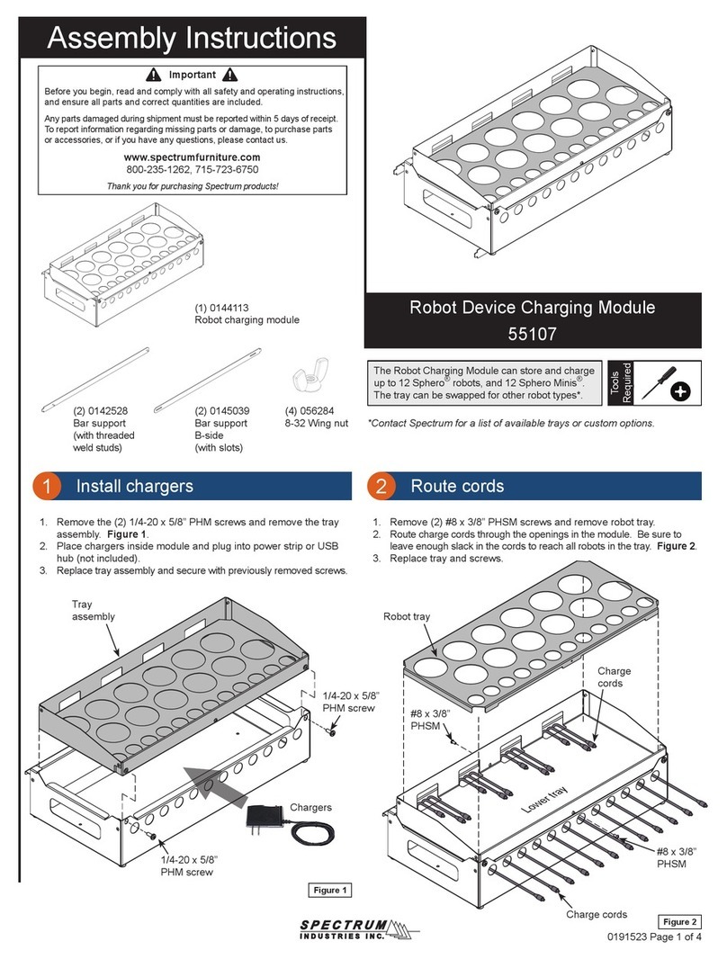 Spectrum Industries 55107 Assembly instructions