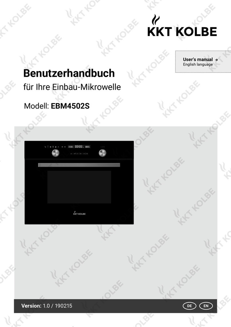 KKT KOLBE EBM4502S user manual