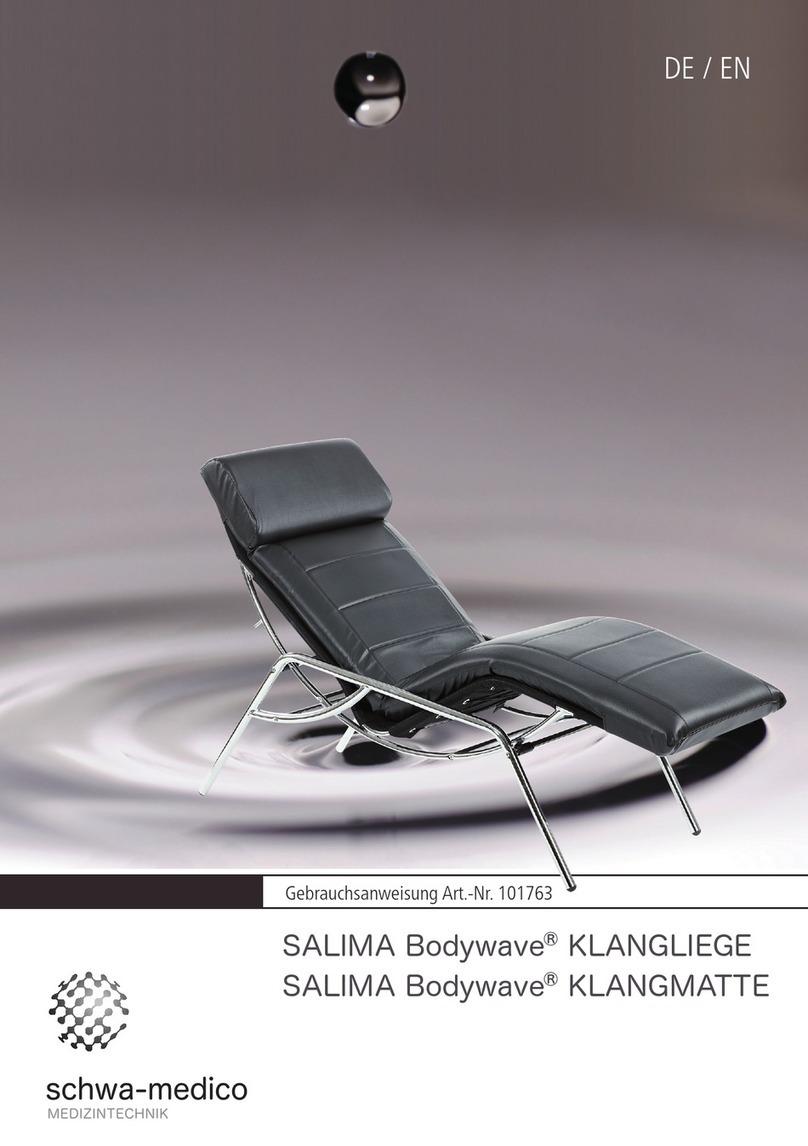 schwa-medico SALIMA Bodywave SOUND MAT operating manual schwa-medico SALIMA Bodywave SOUND MAT operating manual
