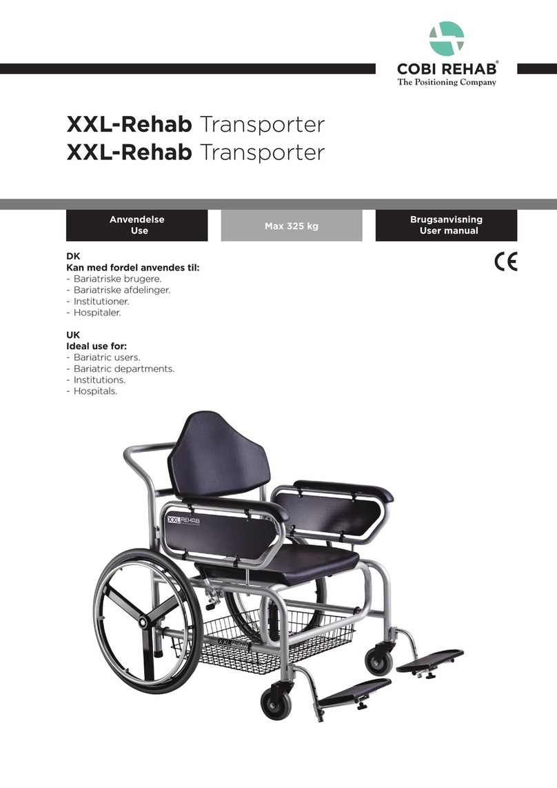Cobi Rehab XXL-Rehab Transporter user manual
