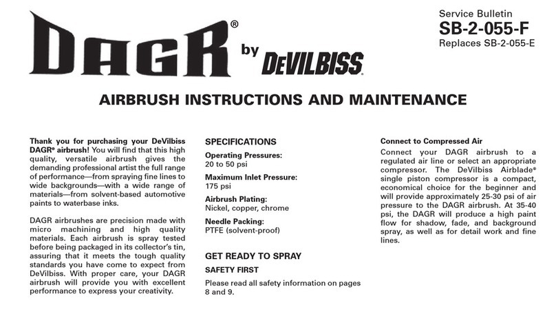 DeVilbiss DAGR Instruction and maintenance