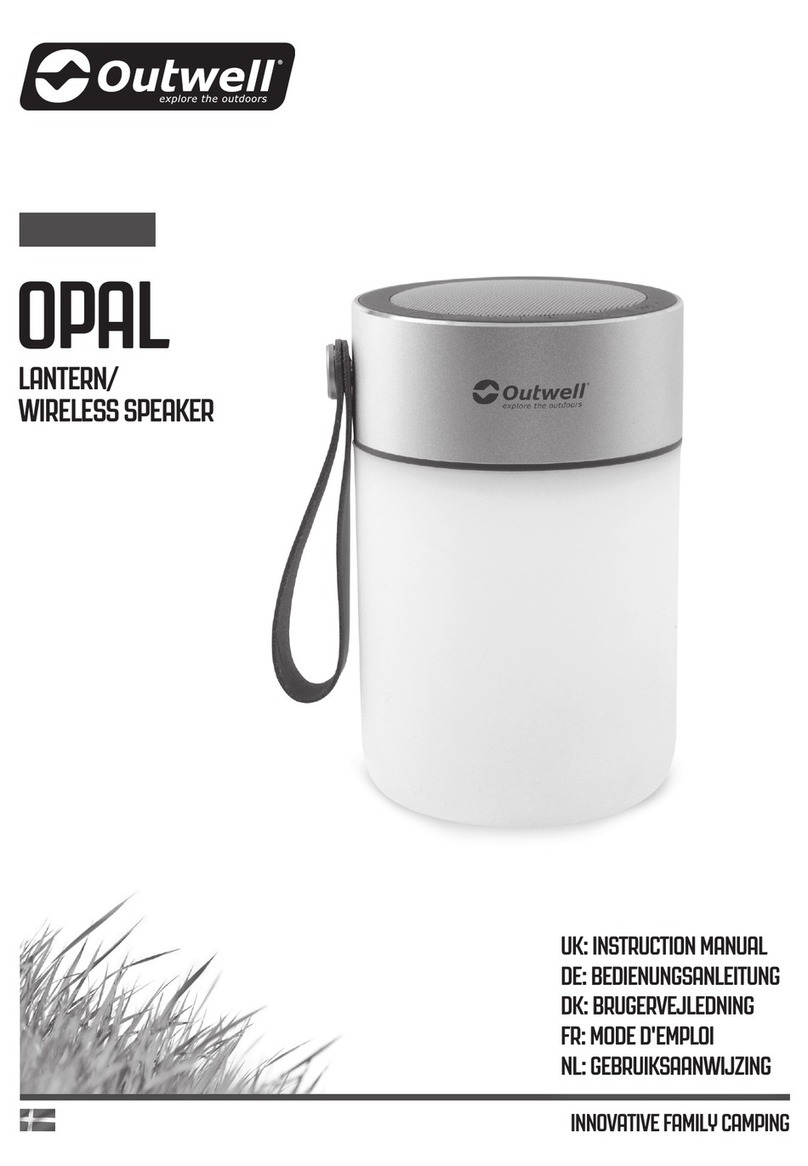 Outwell OPAL instruction manual