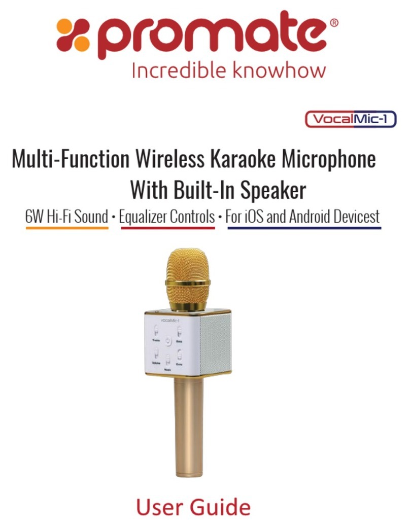 Promate VocalMic-1 user guide