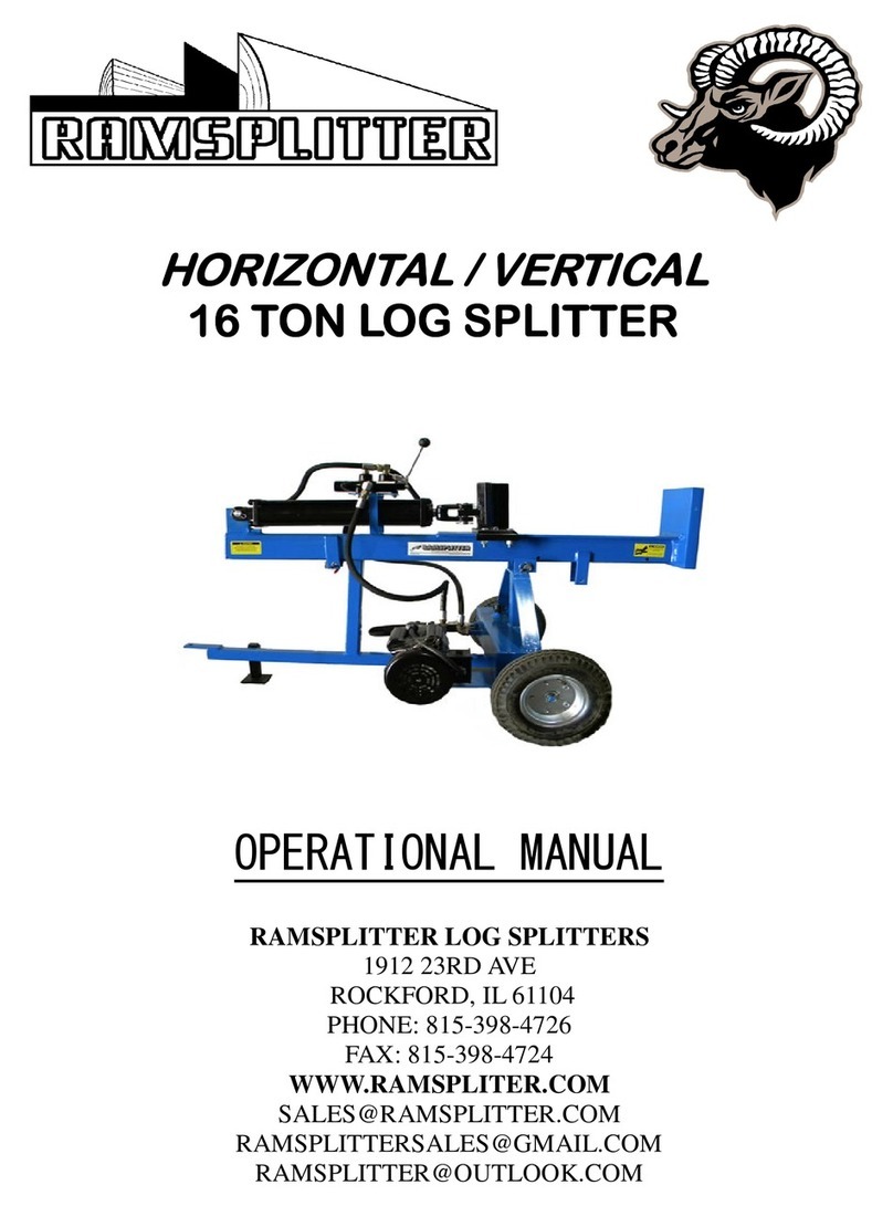 Ramsplitter H16 Operational manual