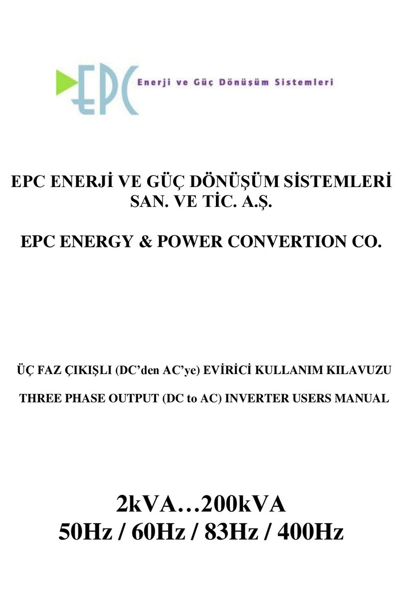 EPC Inverta Series user manual