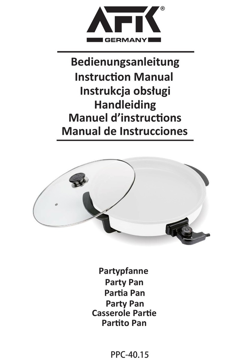 AFK Party Pan PPC-40.15 instruction manual