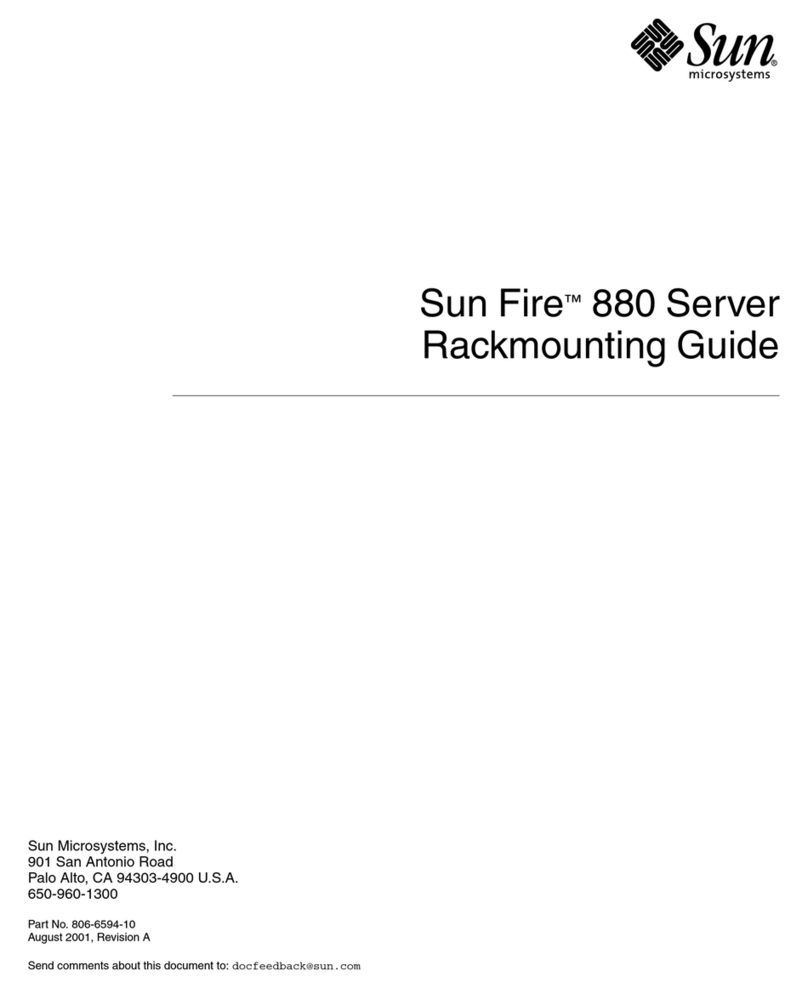 Sun Microsystems Sun Fire 880 Rack Mounting Guide