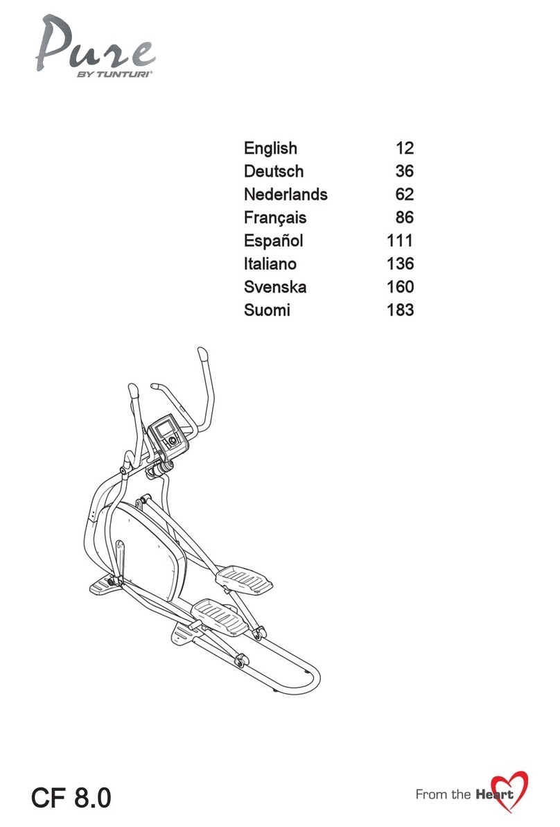 Tunturi Pure CF 8.0 User manual