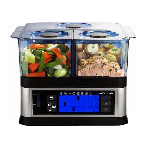 Morphy Richards FOOD STEAMER 48780 manual