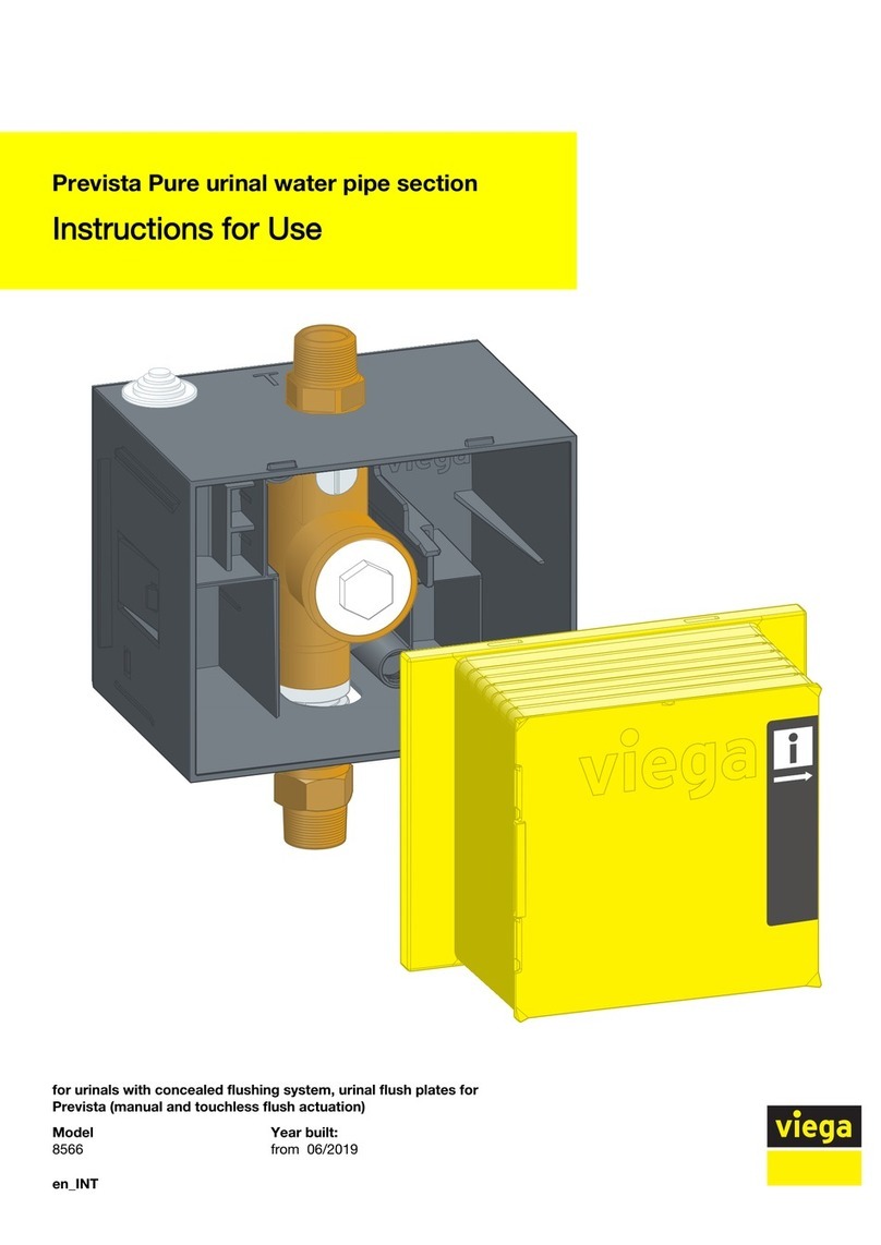 Viega Prevista Pure 8566 User manual