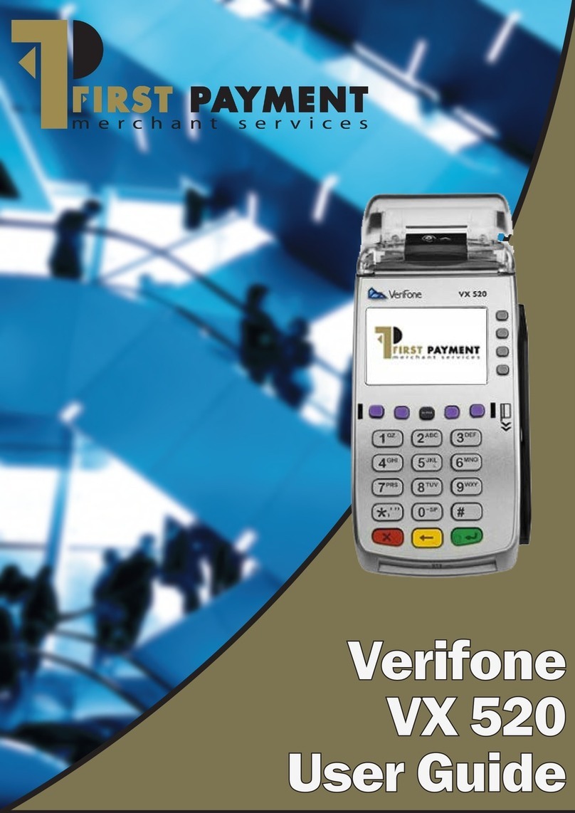 VeriFone VX 520 Series User manual