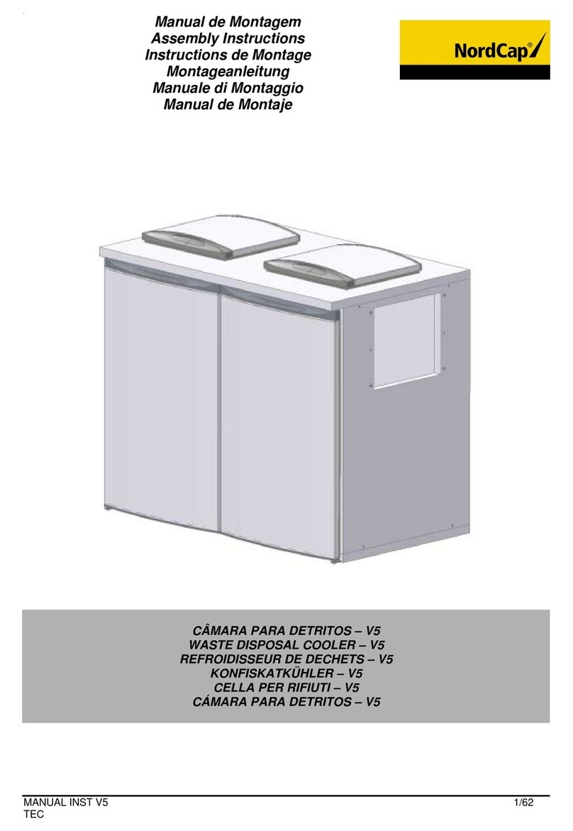 Nordcap KK Series Assembly instructions