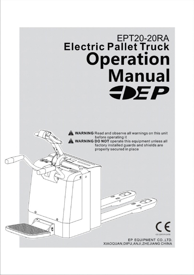 EP Equipment EPT20-20RA Operation manual