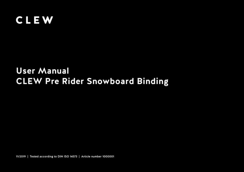 CLEW Pre Rider user manual