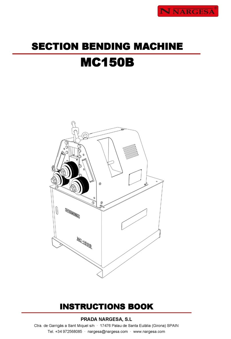 NARGESA MC150B Instruction book