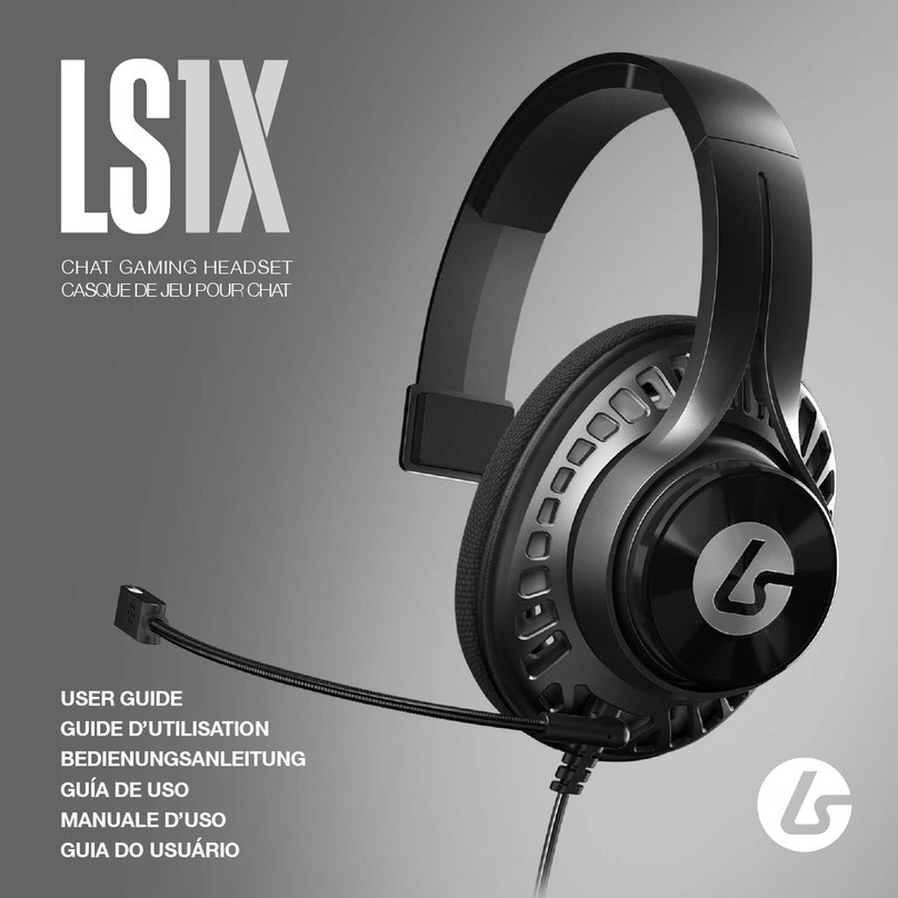 Lucid Sound LS1X User manual