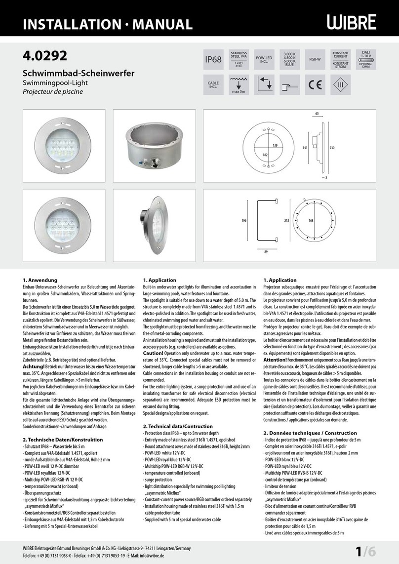 Wibre 4.0292 installation manual