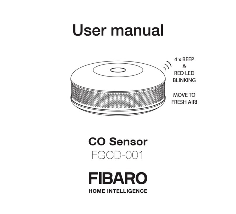 FIBARO CO Sensor FGCD-001 User manual