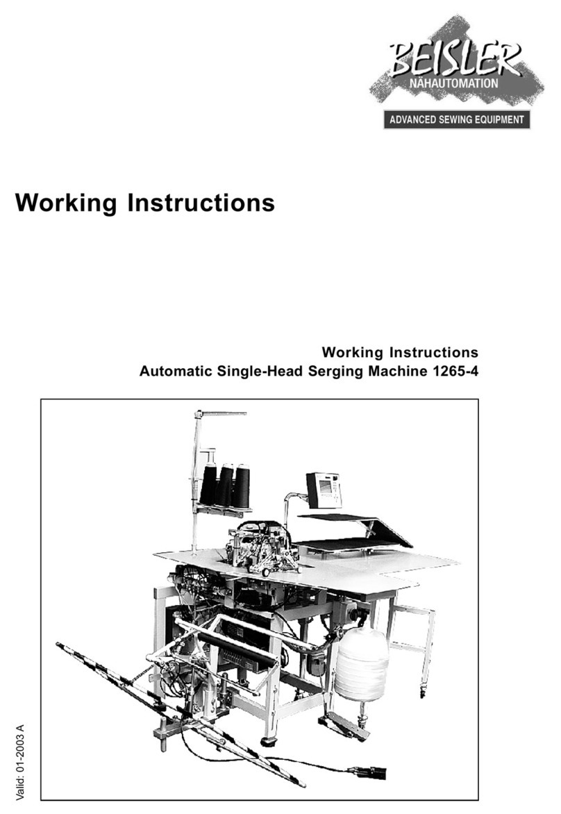 Beisler 1265-4 Working instructions