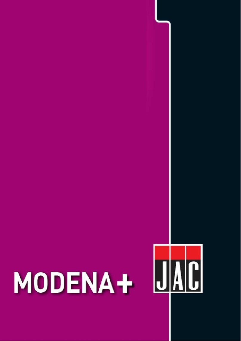 JAC MODENA+ Series Translation of the original instructions