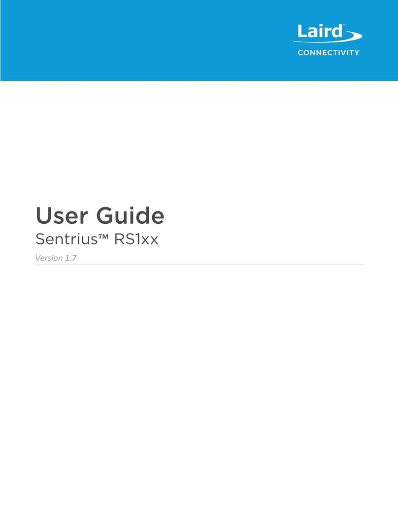 Laird Sentrius RS1 Series user guide