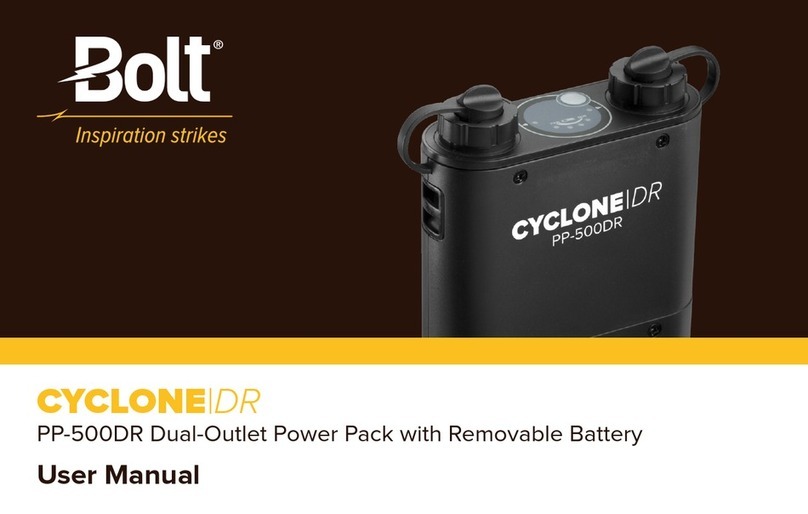 Bolt CYCLONE DR Series user manual