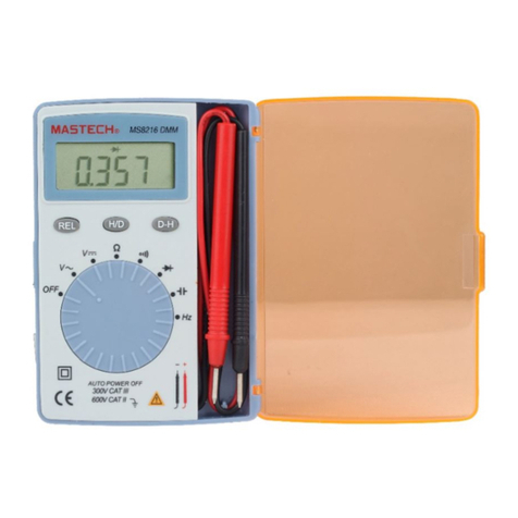 Mastech MS8216 User manual