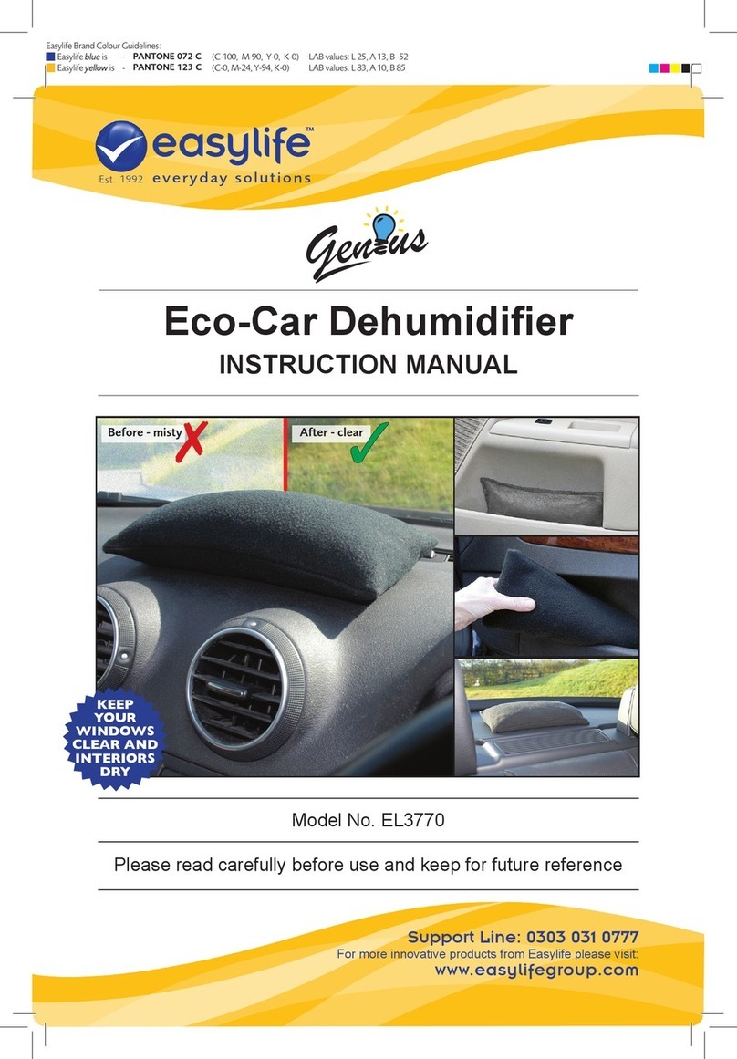 Easylife EL3770 instruction manual
