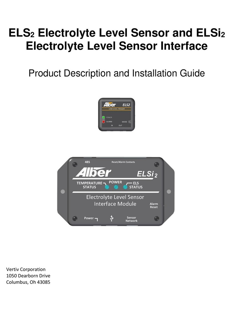 Alber ELS2 Product Description and Installation Guide