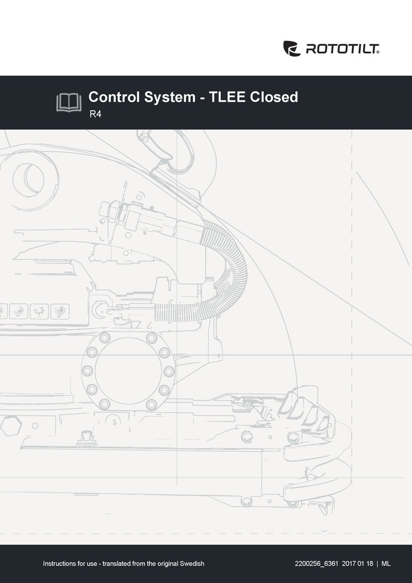 ROTOTILT TLEE User manual
