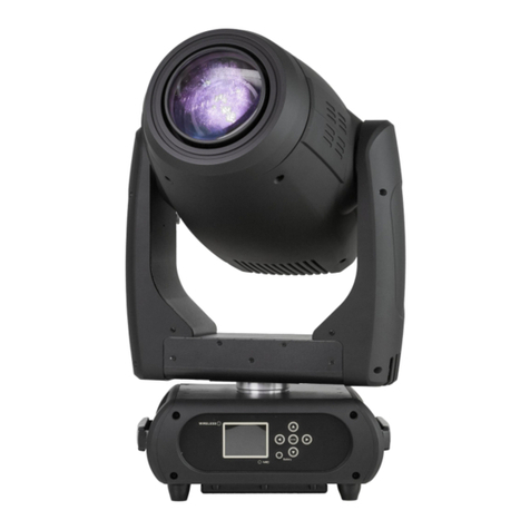 Event Lighting M1H200W user manual