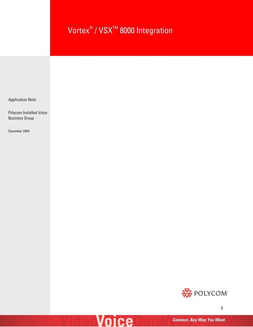 Polycom Vortex Series Supplement