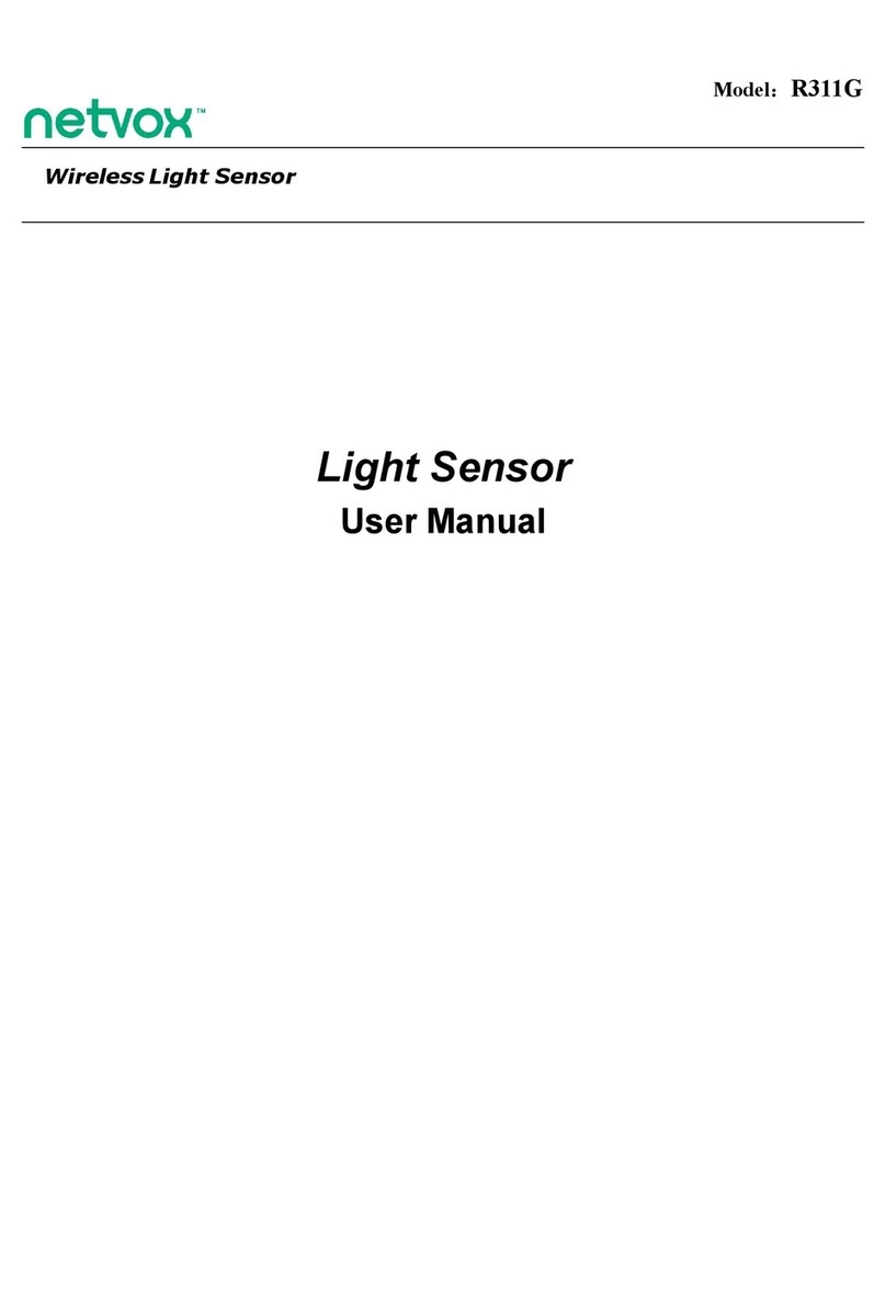 netvox R311G User manual