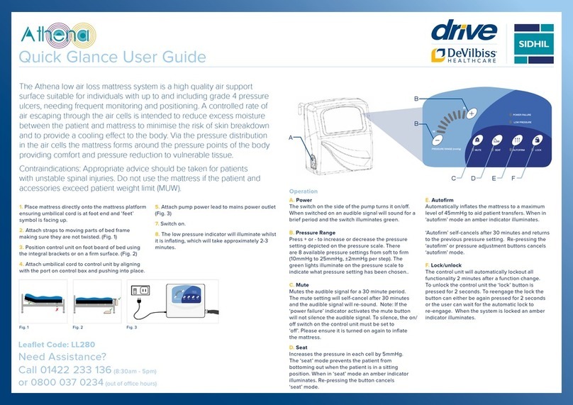 Drive DeVilbiss Sidhil Athena User manual