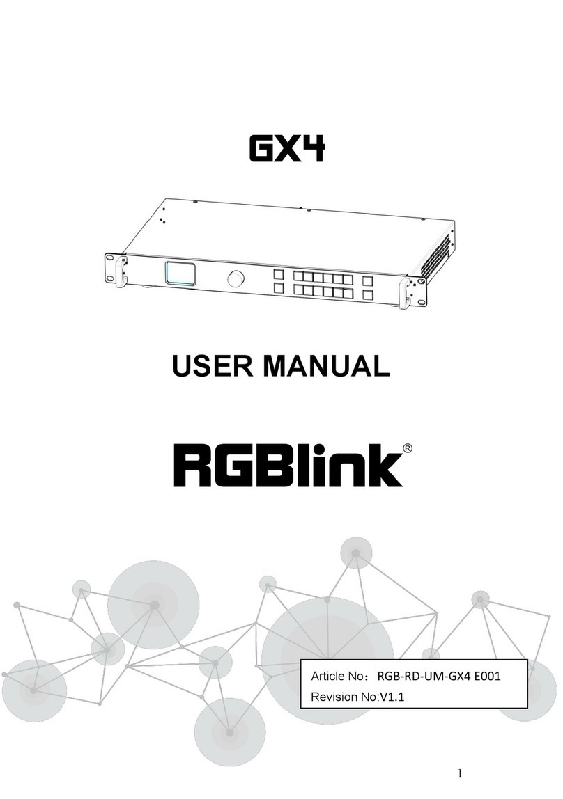 RGBlink GX4 user manual