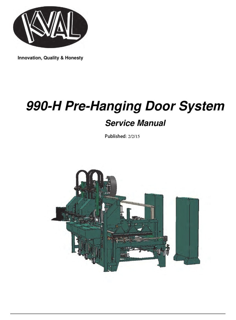 Kval 990-H User manual