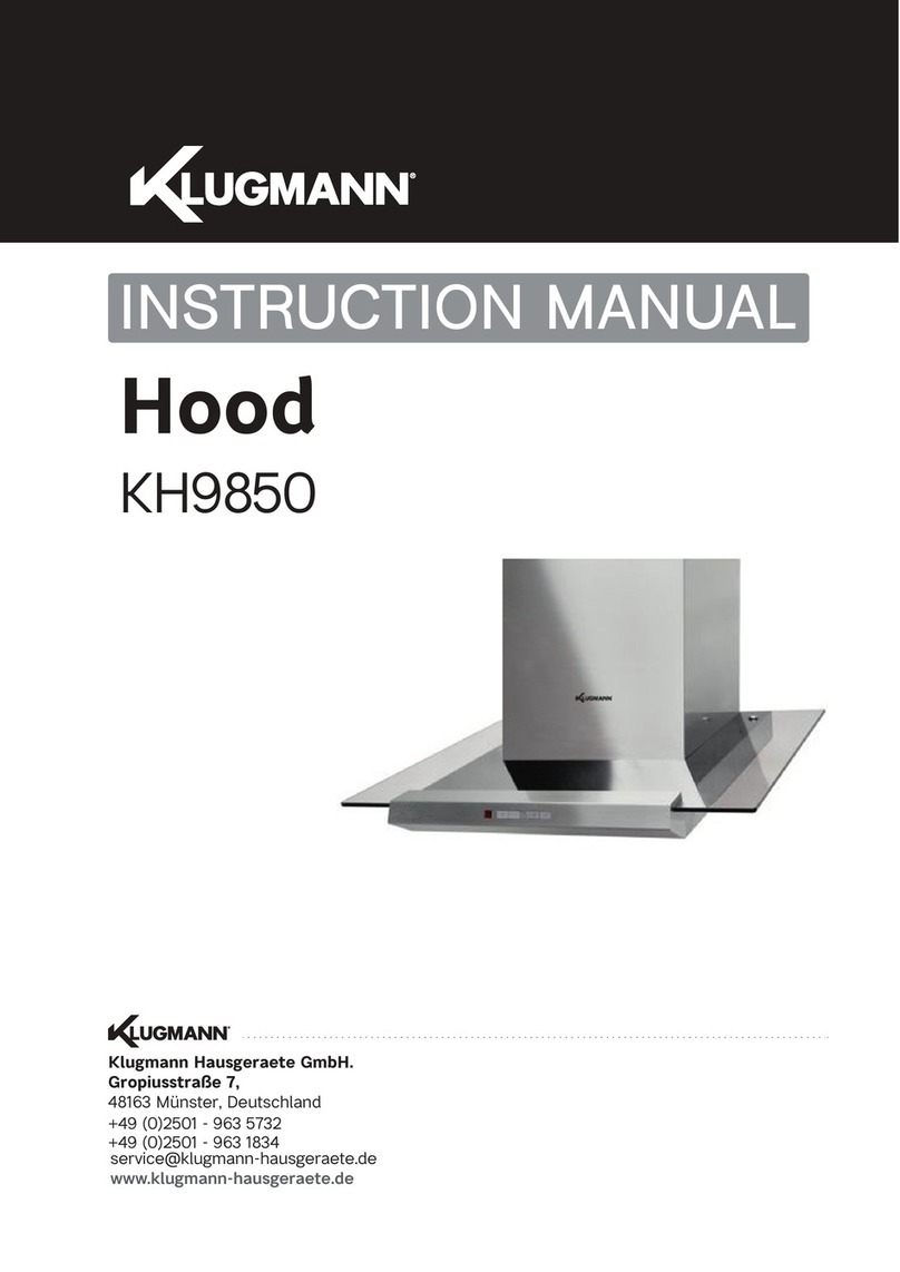 Klugmann KH9850 User manual
