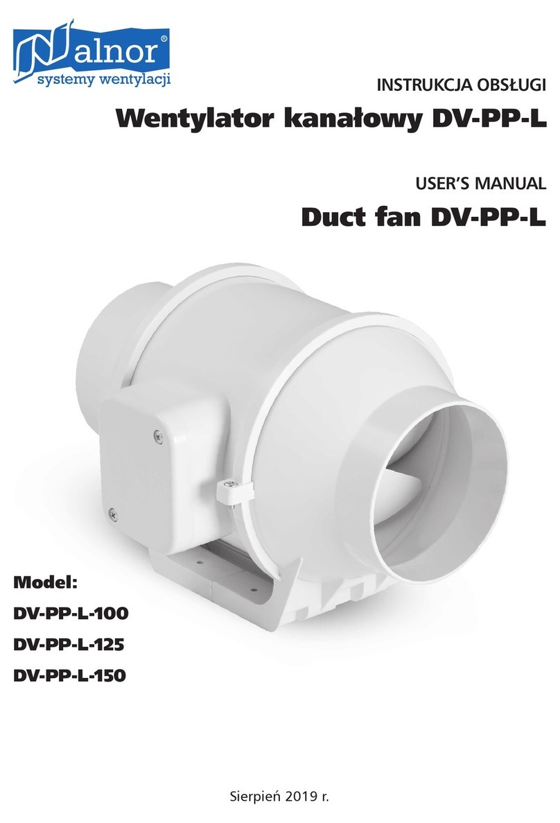 Nalnor DV-PP-L Series user manual