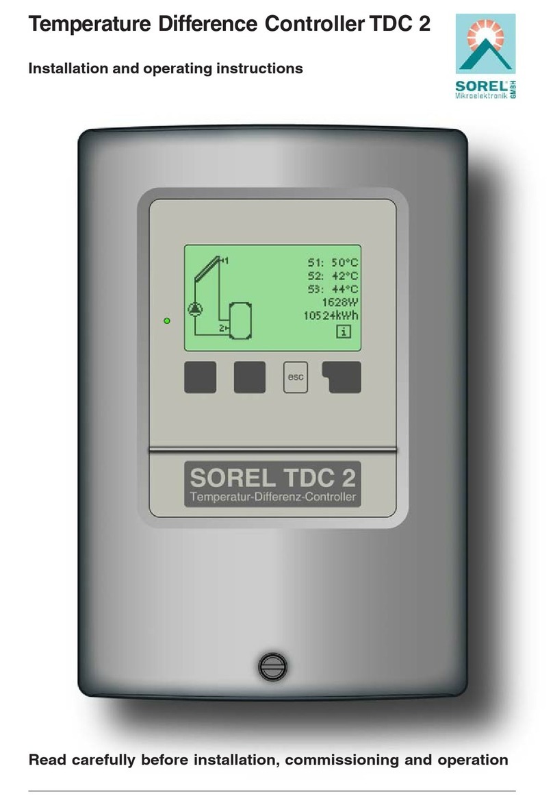 Sorel TDC 2 User manual
