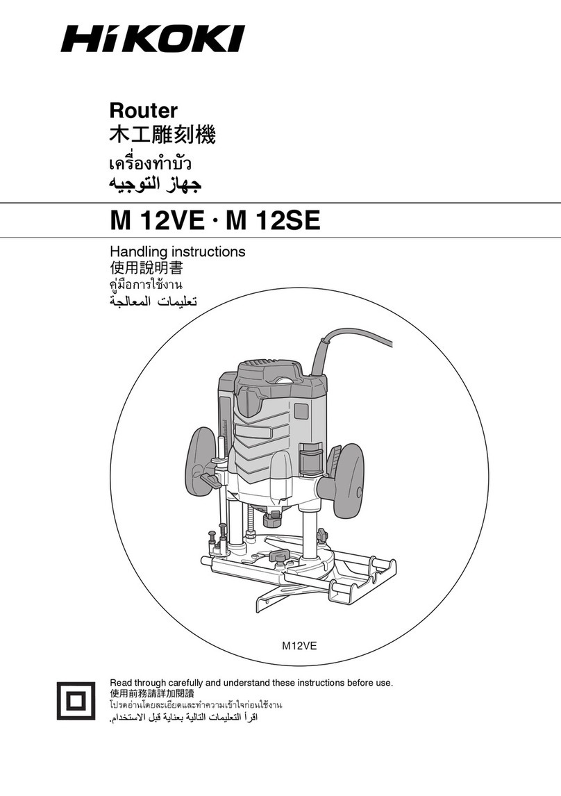 HIKOKI M 12VE Handling instructions